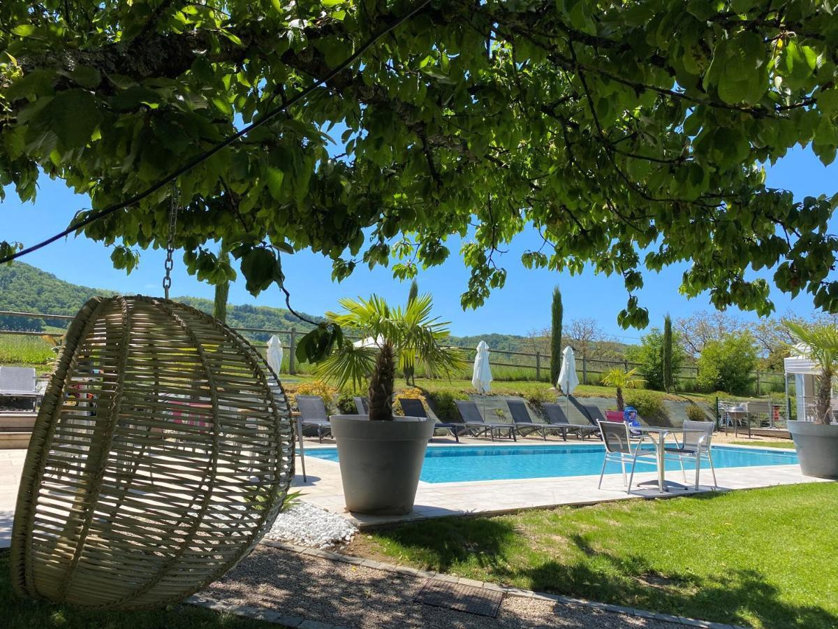 Domaine De Suzel Hotel Vignieu Bagian luar foto