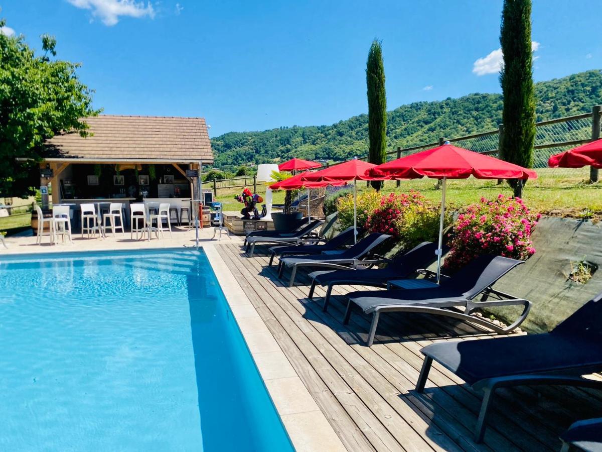 Domaine De Suzel Hotel Vignieu Bagian luar foto