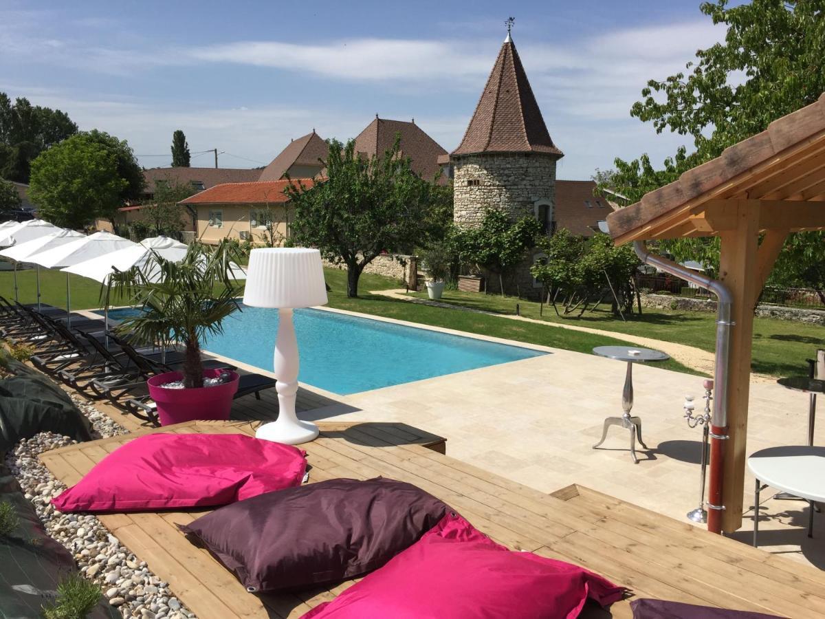 Domaine De Suzel Hotel Vignieu Bagian luar foto
